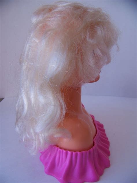 Vintage 1988 Barbie Doll Hair Styling Head Make Me Pretty