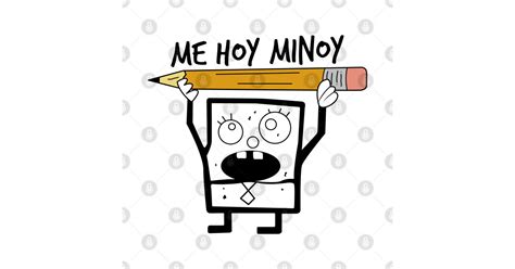 Doodlebob With Pencil Spongebob Mask Teepublic