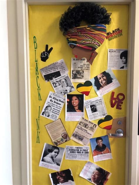 12 Creative Black History Month Door Decorations Teachervision