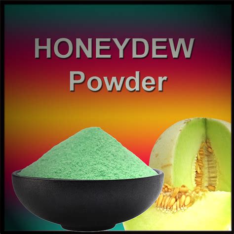 Organic Honeydew Melon Freeze Dried Powder Mix Bubble Tea Smoothie