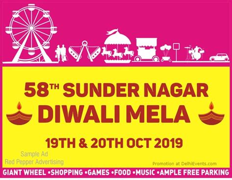 58th Sunder Nagar Diwali Mela - Delhi Events