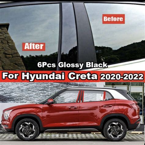 Jual Sticker Stiker Pillar Pilar Garnish Garnis Hyundai Creta 2020