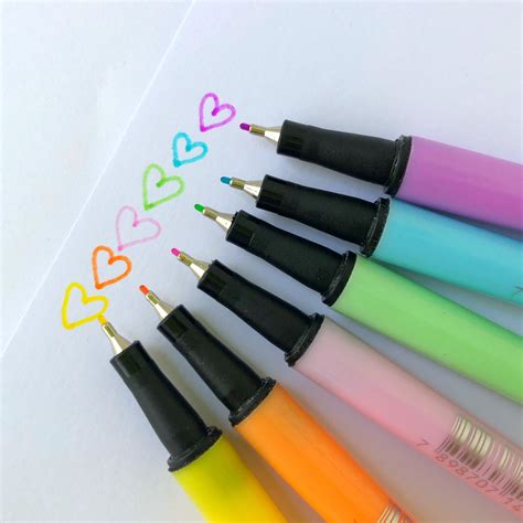 Caneta Funny Soul Fineliner Mm Cores Pastel Brw