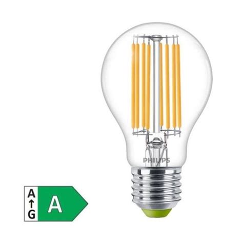 Ampoule Led Ultra Efficient E27 4w 60w 3000k 840lm Philips