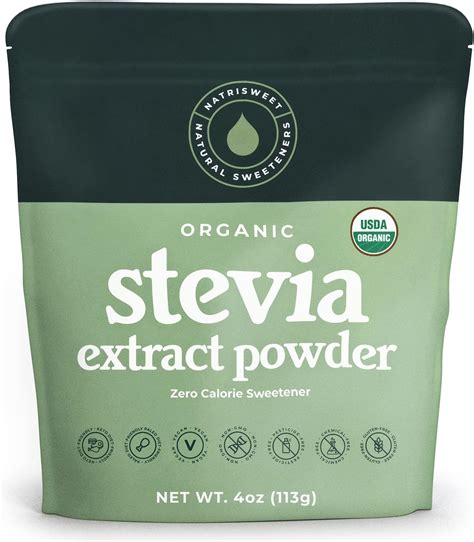 Amazon Natrisweet Stevia Powder Oz Pure Stevia Sweetener With