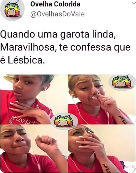 Ovelha Colorida Quando Uma Garota Linda Maravilhosa Te Confessa Que