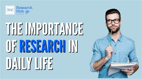 The Importance Of Research In Daily Life Practical Research 1 And 2