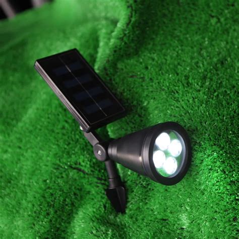 Buy 2w 4leds Solar Powered Super Bright Outdoor Lawn Security Light Wireless