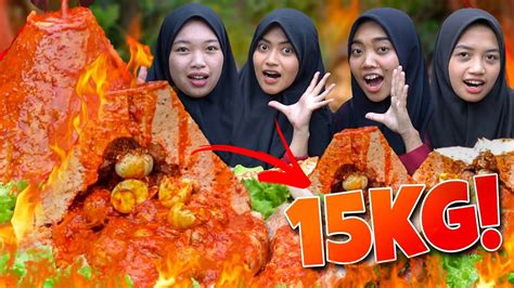 Full Cabe Rawit Mukbang Bakso Gunung Merapi Lava Mercon Extra Jumbo