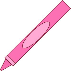 Pink Crayon Clip Art at Clker.com - vector clip art online, royalty free & public domain