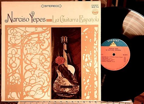 Narciso Yepes Lp La Guitarra Espanola Everest Nm Ex Ebay