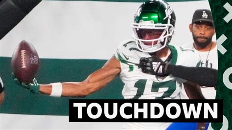 NFL New York Jets Garrett Wilson Makes Incredible Touchdown Catch