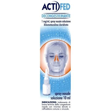 Actifed Nasale Spray Naso Decongestionante Ml Tuttofarma