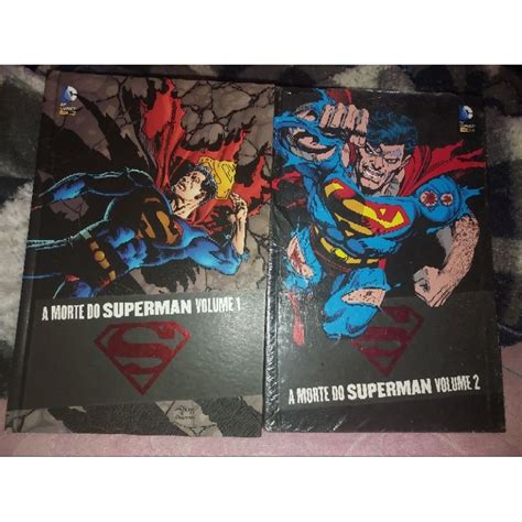 Hq A Morte E O Retorno Do Superman E Completo Shopee Brasil