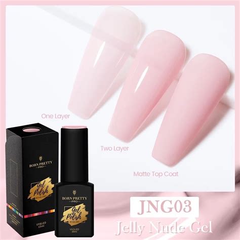 Born Pretty Pro Jelly Nude Gel Uv Led Polish Ml Shopee Philippines