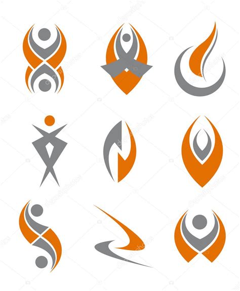 Set of abstract symbols — Stock Vector #4651207