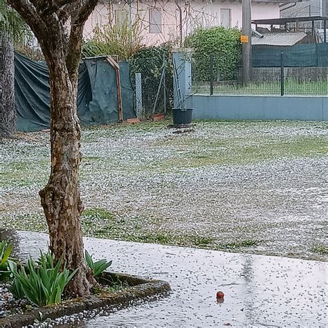 Maltempo Forti Temporali Tra Veneto E Friuli Venezia Giulia Grandine