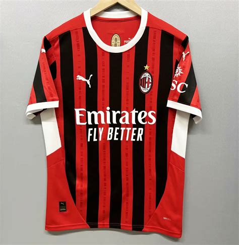 Koszulka Piłkarska Ac Milan Home Puma 2024 25 10 Rafa Leao AC MILAN