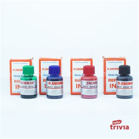 Jual Tinta WhiteBoard Snowman BG 12 Refil Tinta Spidol Snowman