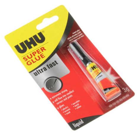 Uhu G Super Glue Ultra Fast Liquid