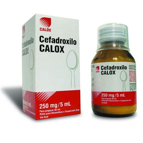 Cefadroxilo Mg Ml Suspensi N Calox