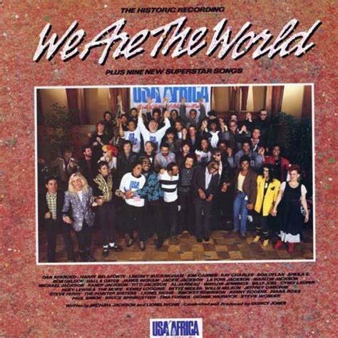 13 Aprile 1985 Il Singolo We Are The World Raggiunge La Vetta Della