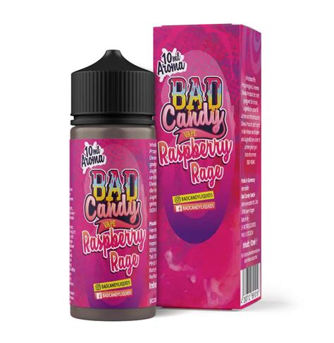 Raspberry Rage Aroma Von Bad Candy Vape Dann Lieber Dampfen