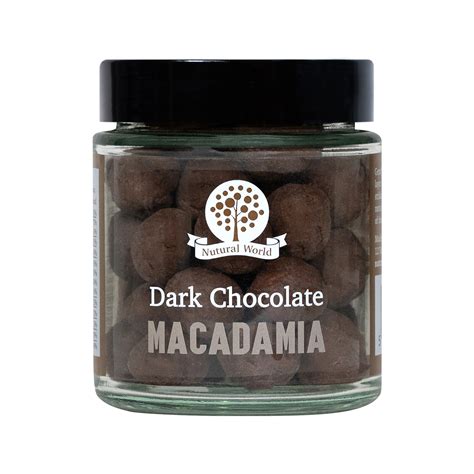 Dark Chocolate Macadamia Nuts - Nutural World