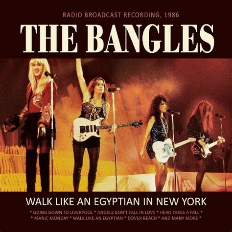 The Bangles Walk Like An Egyptian In New York Radio Brodcast