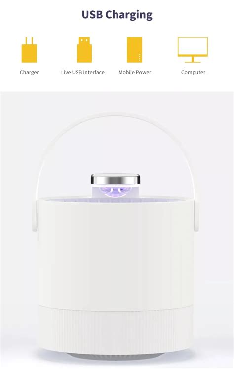 Xiaomi Mijia лампа-убийца комаров USB электрическая лампа-ловушка для ...