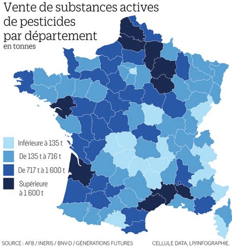 La Carte De France Des D Partements Les Plus Consommateurs De