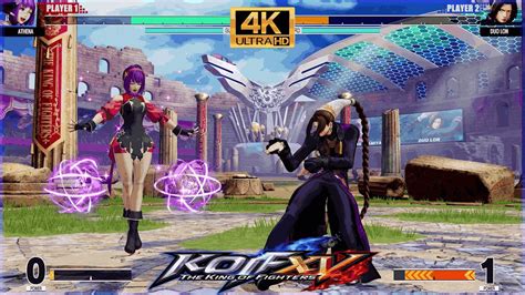 The King Of Fighter XV TKOF XV Athena Asamiya VS Duo Lon SUPER