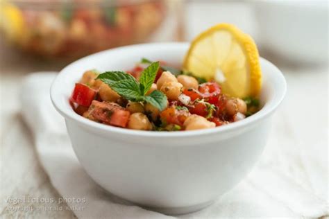 Balela Lebanese Chickpea Salad Vegaliciousphotos