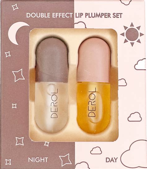 Derol Day And Night Lip Plumper Duo Set