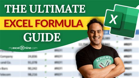 The Ultimate Guide To Excel Formulas MyExcelOnline