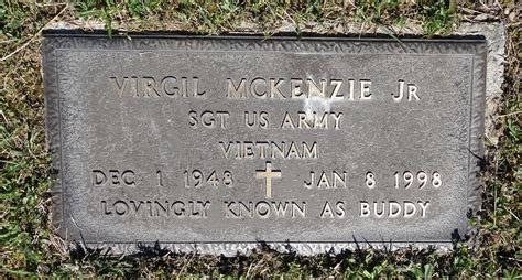 Virgil Desalles Buddy Mckenzie Jr Find A Grave Memorial