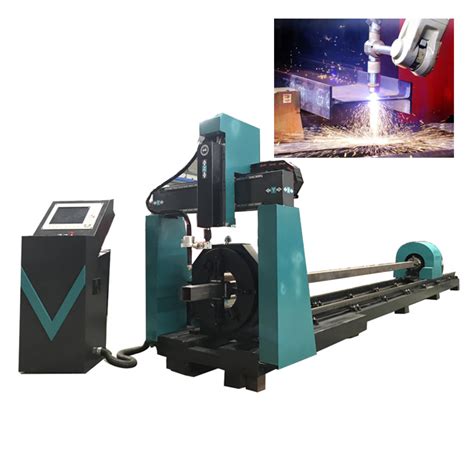 Hypertherms Cnc Pipe Profile Cutting Machine Tube Cnc Plasma Cutter