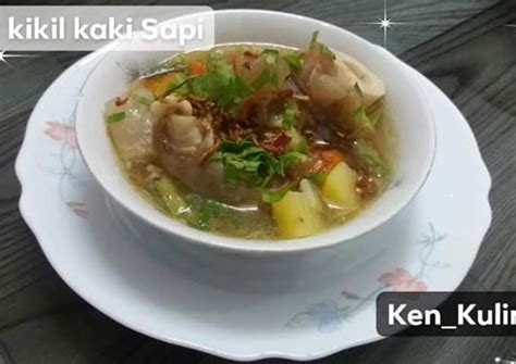 Resep Sop Kikil Kaki Sapi Oleh Kena Asgar Cookpad