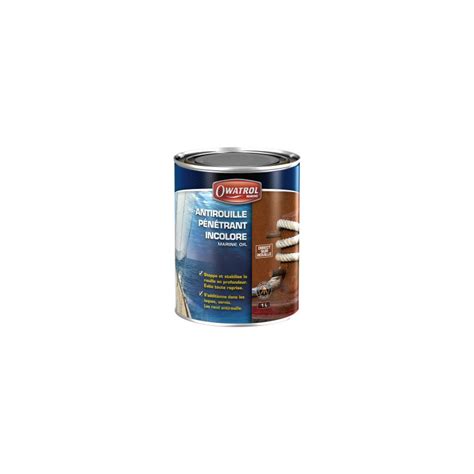 Marine Oil Colorless Penetrating Rust Remover Owatrol