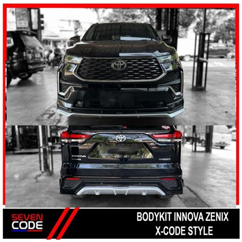 Jual Body Kit Innova Zenix X Code Style Bodykit Innova Zenix