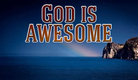 God Is Awesome Ecard Free Facebook Greeting Cards Online