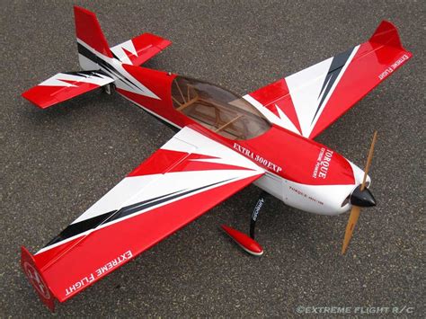 Extra 300 60" Rød/Hvid/Sort fra Extreme Flight - Extreme Flight - RC-Netbutik