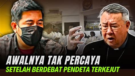 VIRALAWALNYA TAK PERCAYA Setelah Debat Pendeta Terkejut Debat Ust