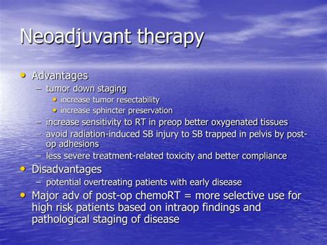 PPT - Neoadjuvant therapy for Rectal cancer PowerPoint Presentation ...