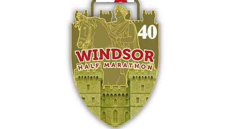 Windsor Half Marathon 2024 medal revealed