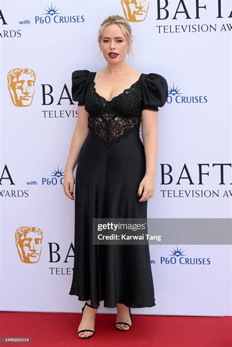 Tanya Burr Attends The 2023 Bafta Television Awards With Pando Cruises