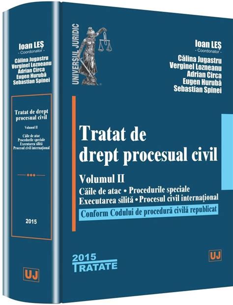 Tratat De Drept Procesual Civil Vol Ii Editura Hamangiu