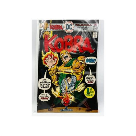 Kobra 1 March 1976 JACK KIRBY DC Comics Property Room