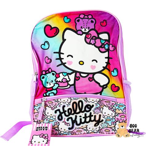 Hello Kitty Rainbow Hearts Backpack 29 99 Boobear Boo Bear