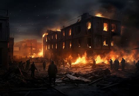 War Destruction Landscape Images Free Download On Freepik